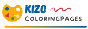 kizo coloring pages logo
