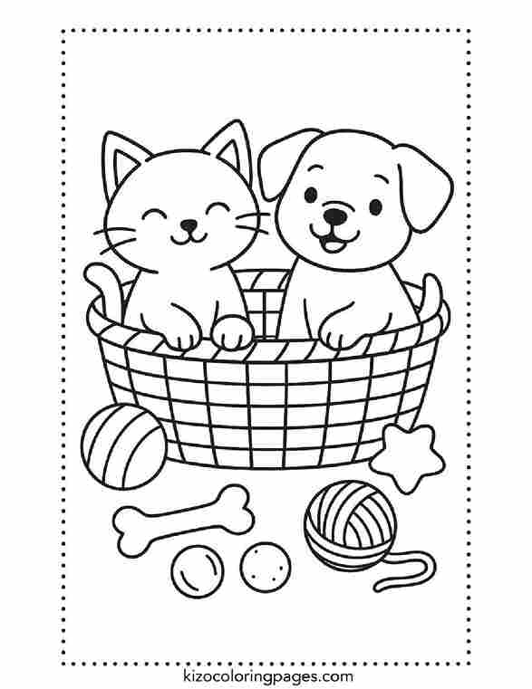 Cat and Dog Best Friends