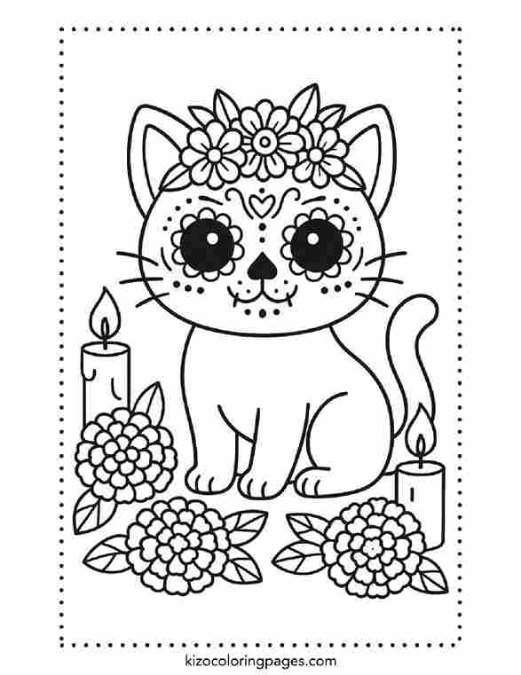 Day of the Dead Cat
