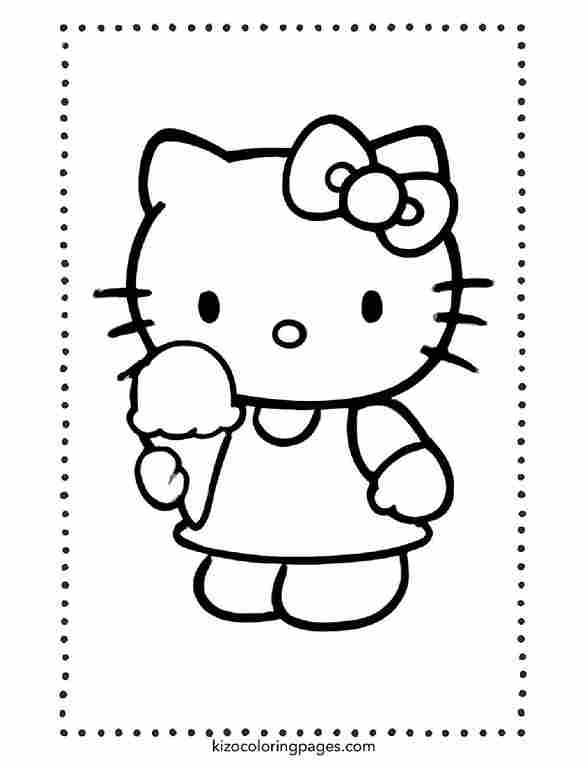 Hello Kitty Ice Cream