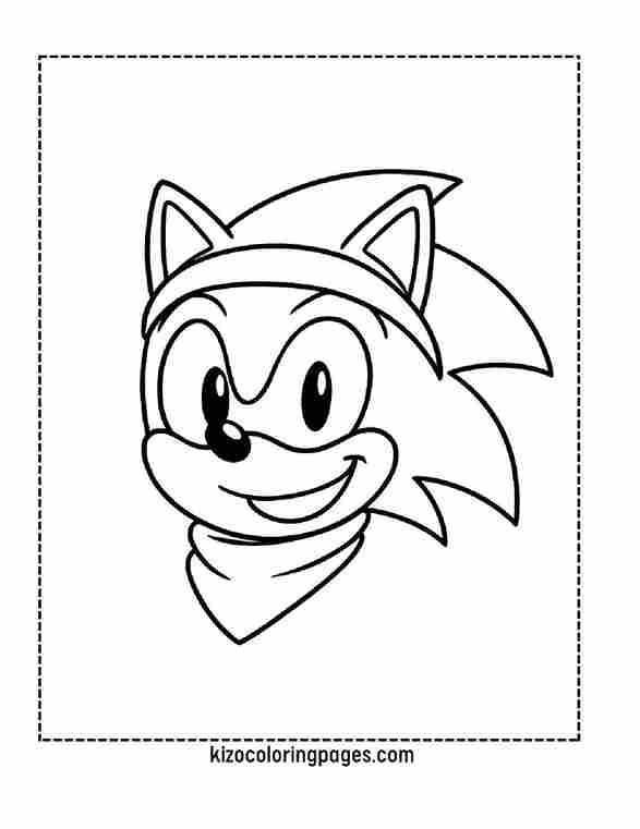 Smiling Sonic Face