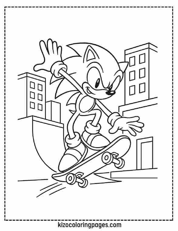 Sonic the Hedgehog Skateboarding