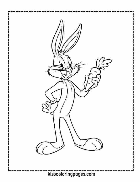 Bugs Bunny with Carrot