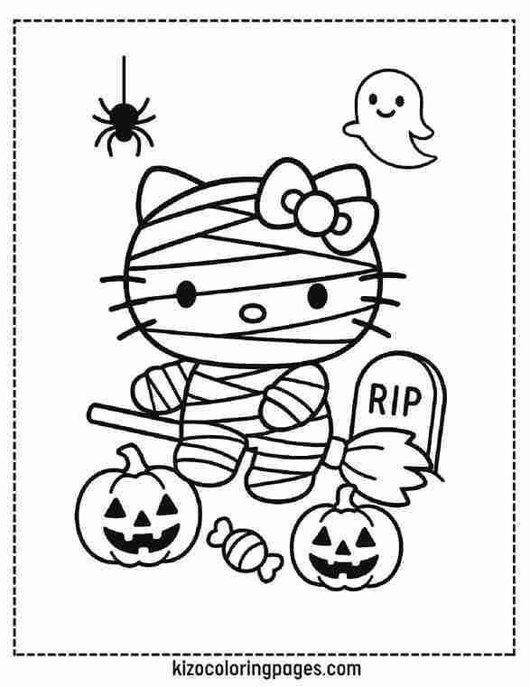CandyThemed Hello Kitty Halloween