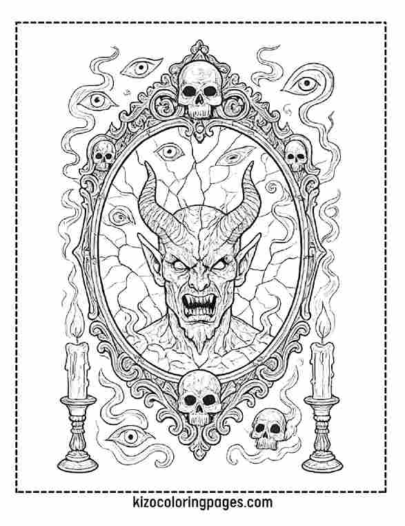 Demon s Mirror Reflection