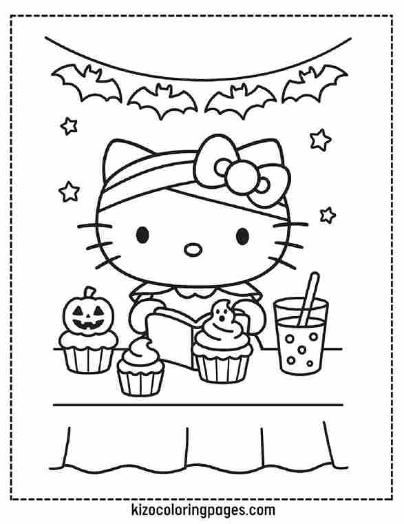 Halloween Party Hello Kitty