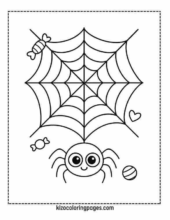 Hanging Halloween Spider