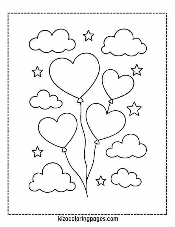 Heart Balloons Valentine’s