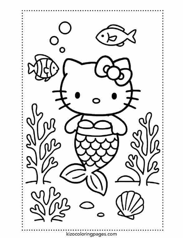 Mermaid Hello Kitty Ocean World