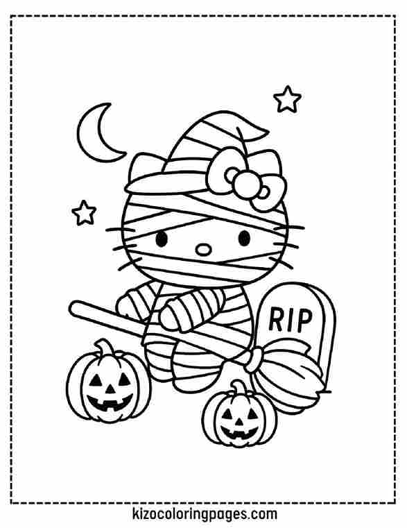 Mummy Hello Kitty Halloween