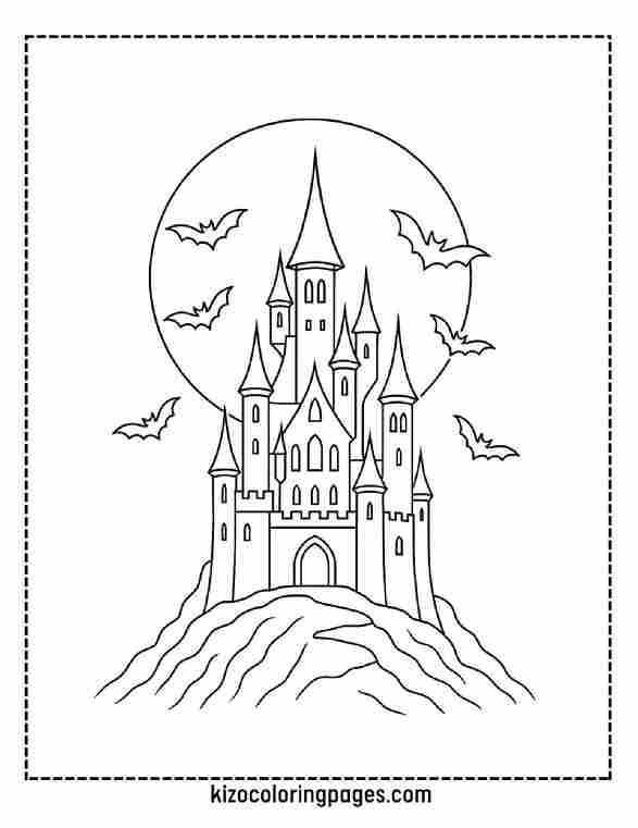 Vampire Castle Halloween