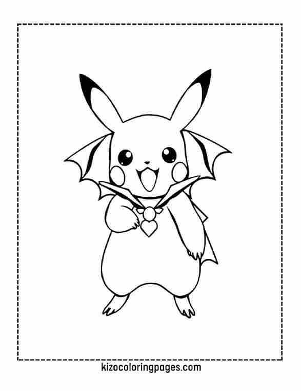 Vampire Pikachu Halloween